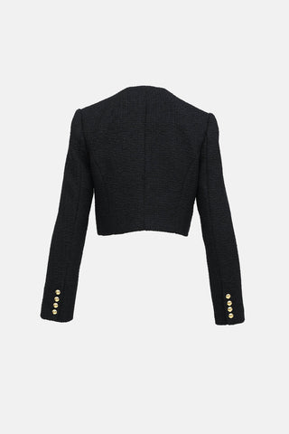 Cinq à Sept Tweed Crop Lady Jacket