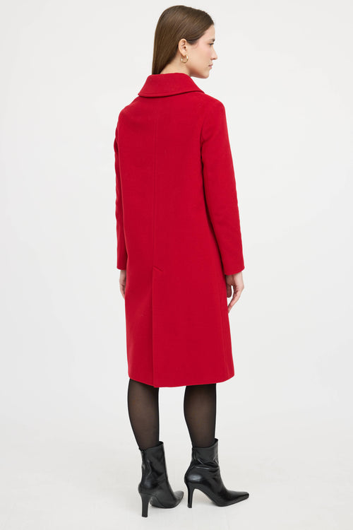 Cinzia Rocca Wool Snap Coat
