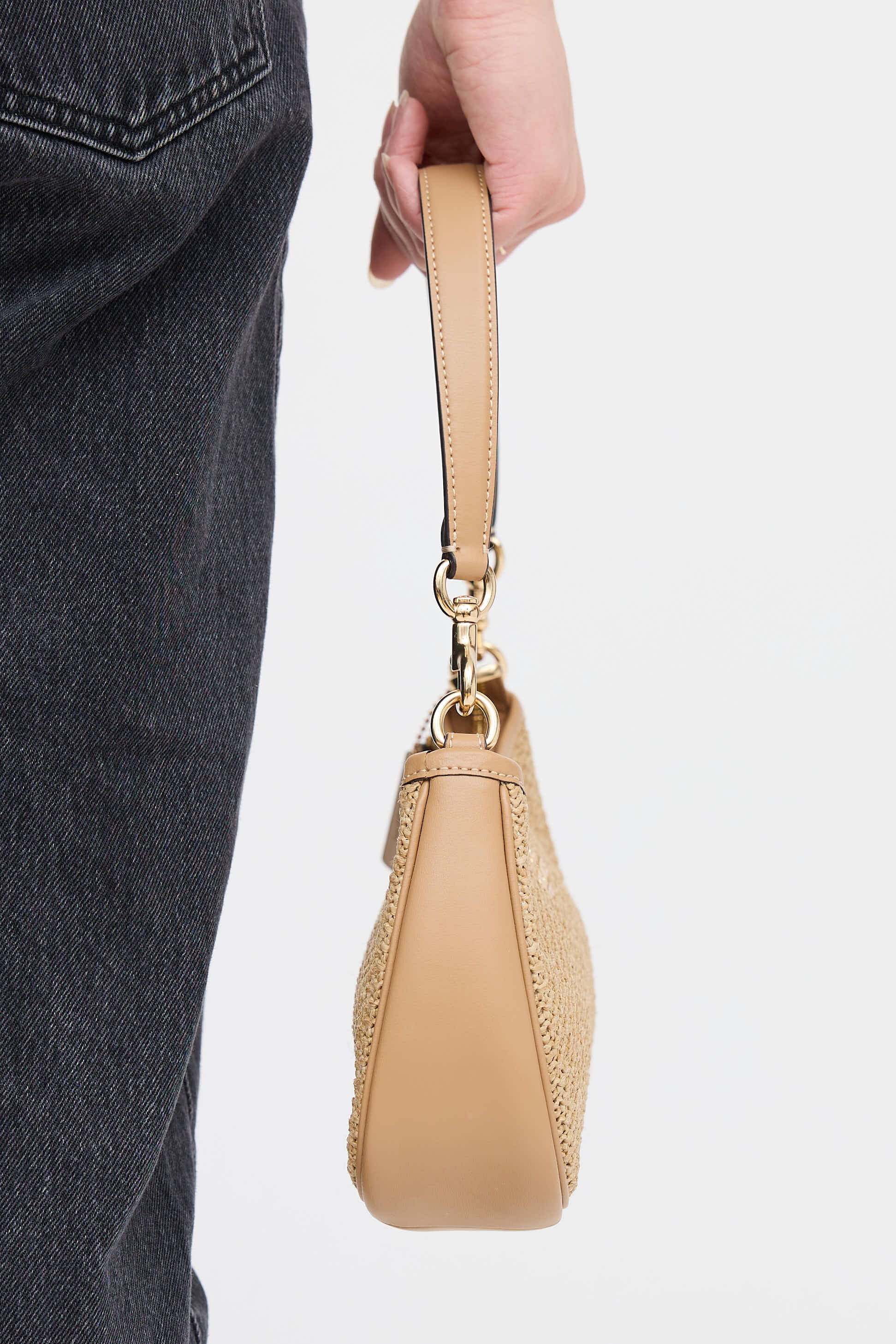 Coach Raffia Teri Bag