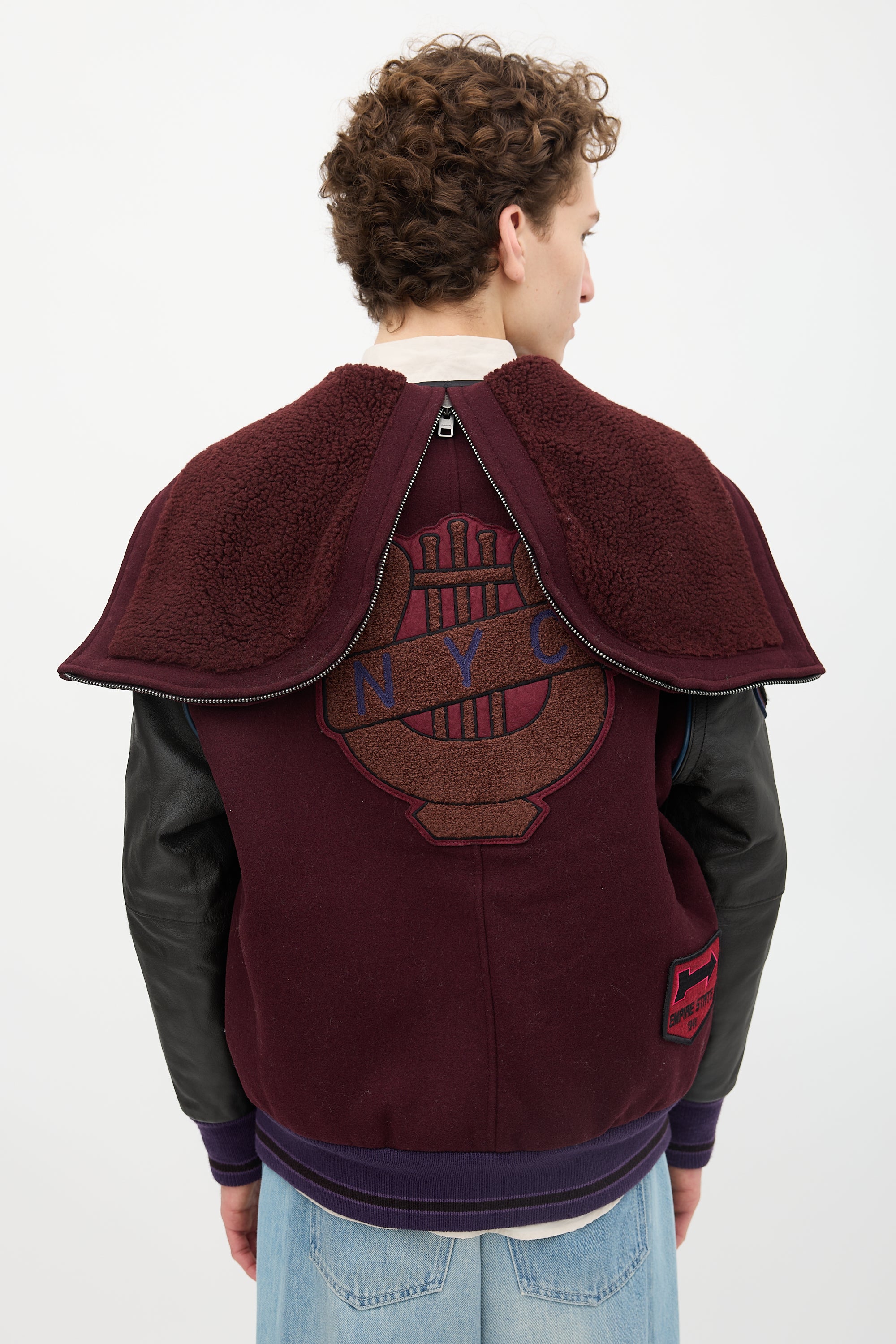 Coach Hooded Varsity Jacket