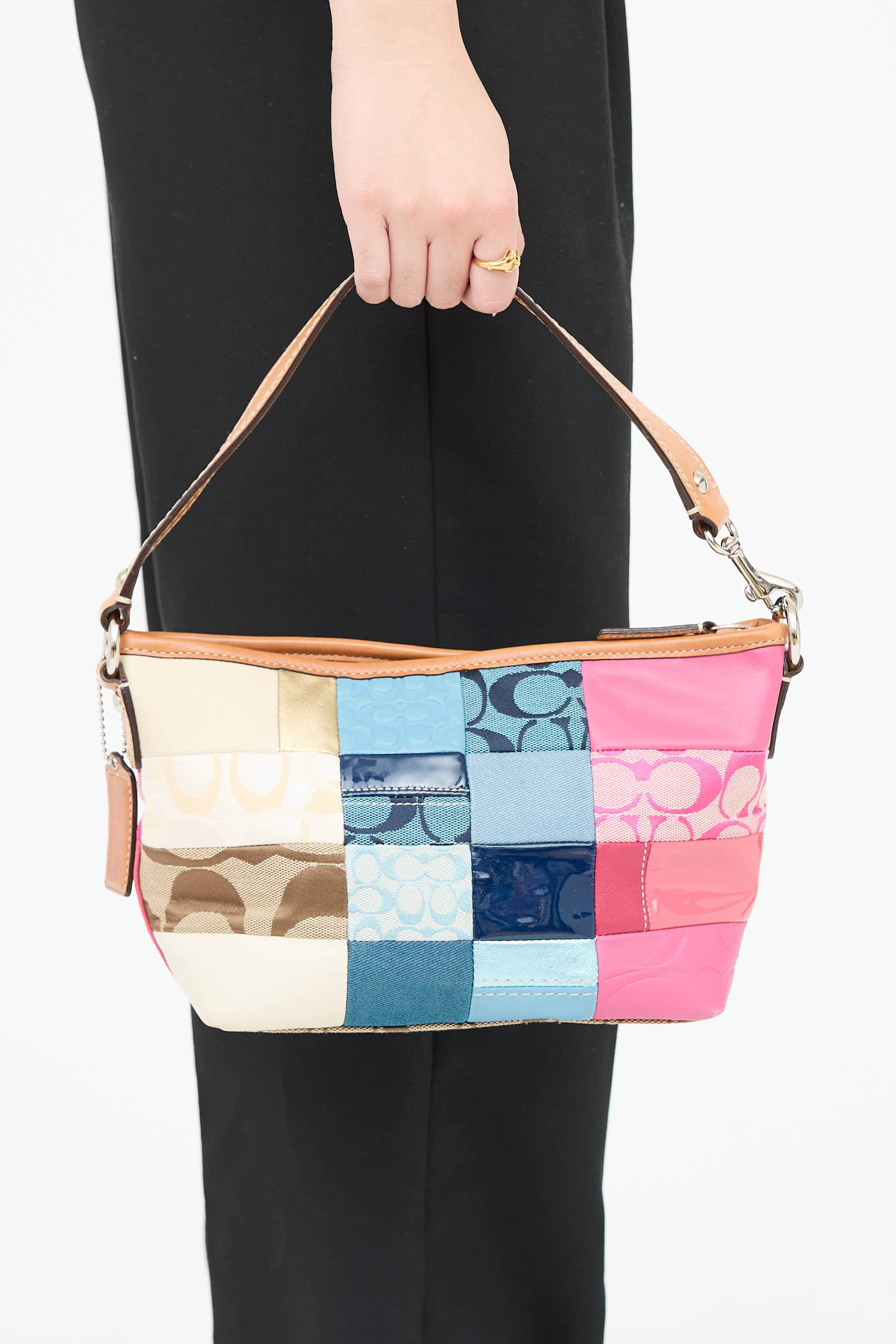 CoachPatchwork Shoulder Bag