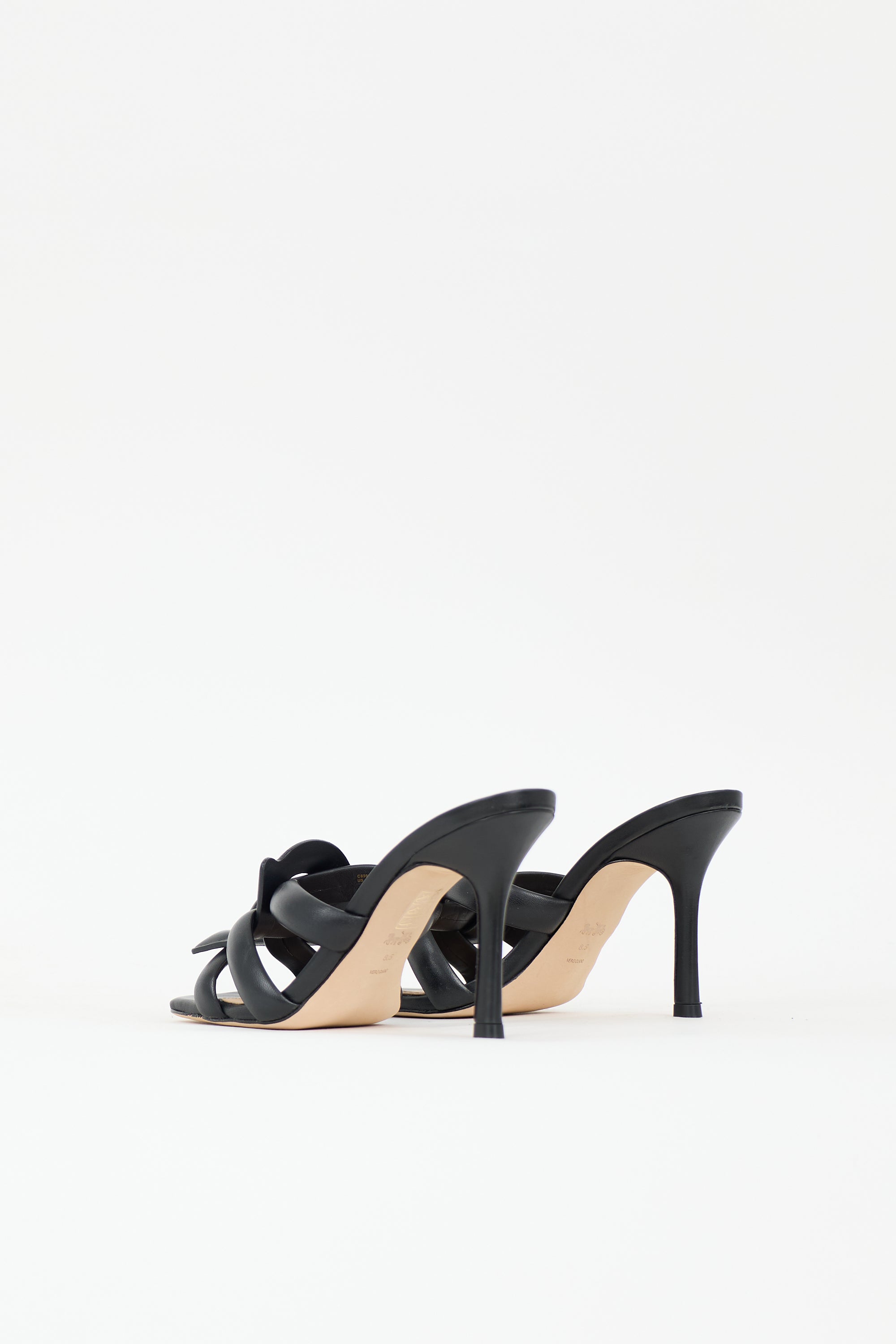 Coach Padded Leather Kellie Sandal