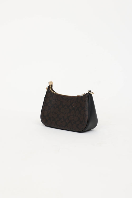 Coach Teri Monogram Shoulder Bag