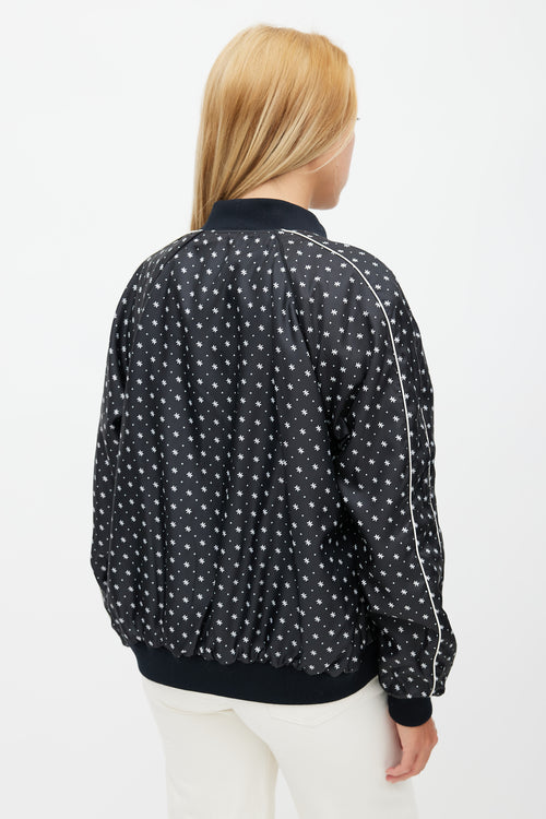 Coach x Disney Black & Multicolour Satin Jacket