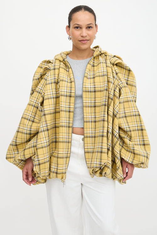 Collina Strada Plaid Pillow Jacket