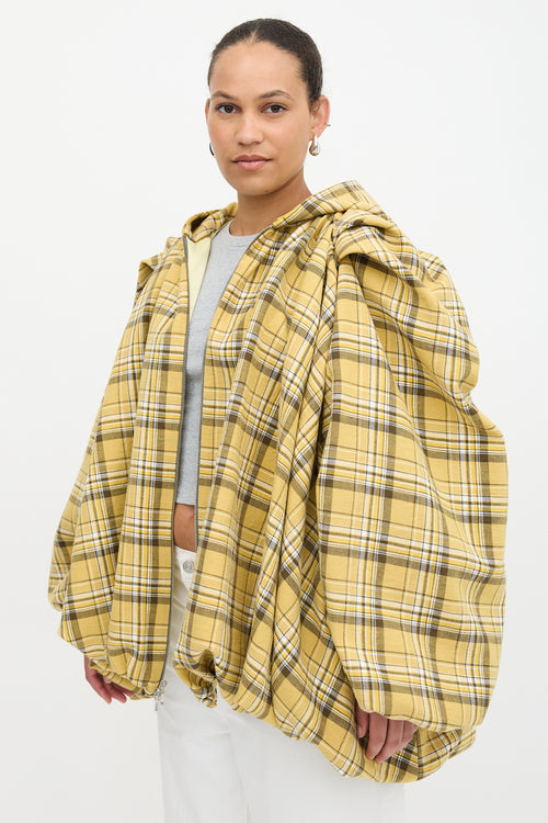 Collina Strada Plaid Pillow Jacket