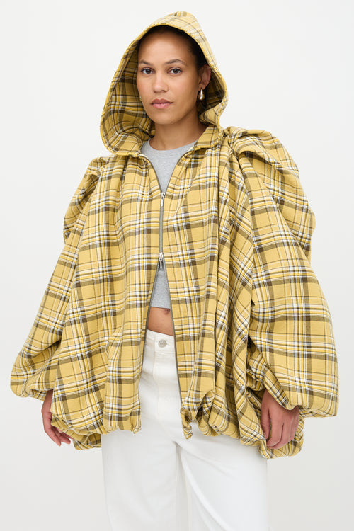 Collina Strada Plaid Pillow Jacket