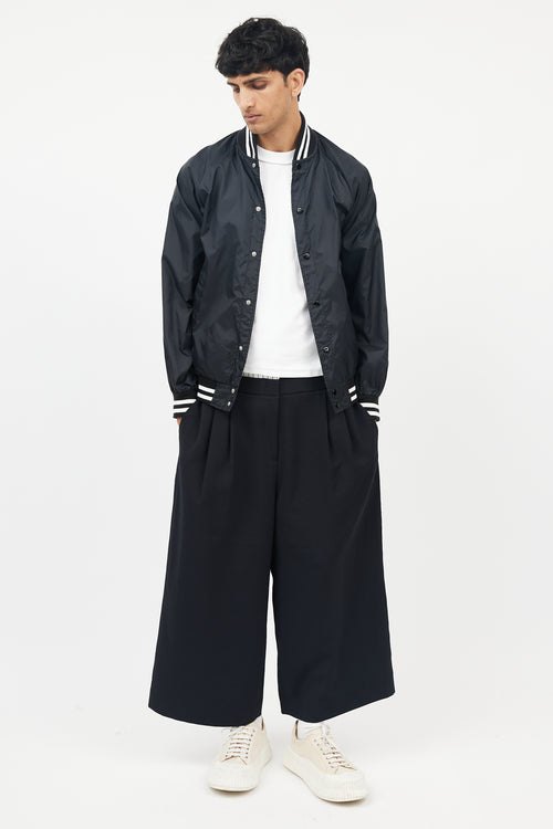Comme des Garçons Black & White Nylon Jacket
