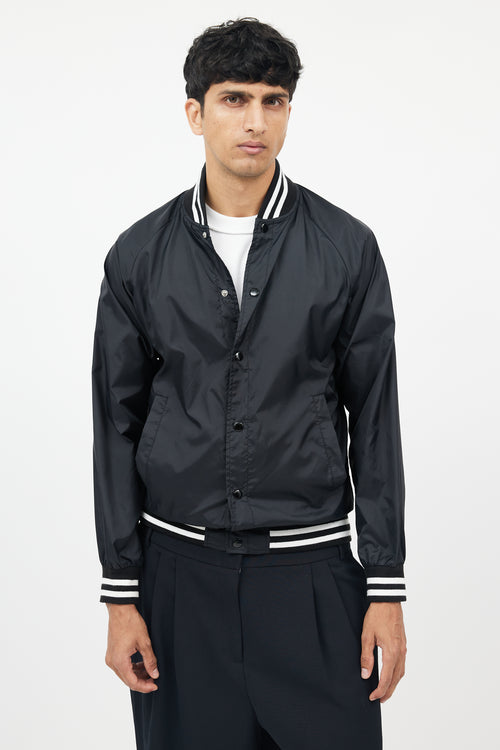 Comme des Garçons Black & White Nylon Jacket