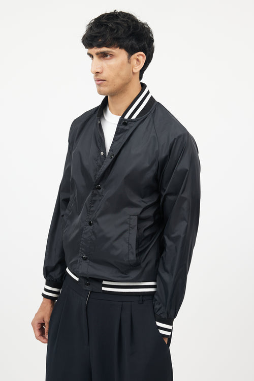 Comme des Garçons Black & White Nylon Jacket