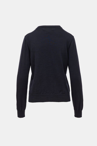 Comme des Garçons FW 2018 Pom Pom Cardigan