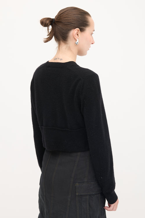 Comme des Garçons FW 2020 Wool Cropped Sweater