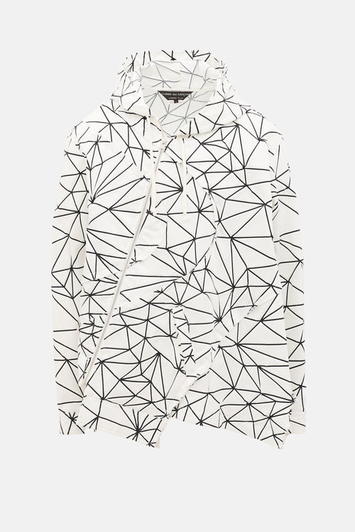 Comme des Garçons Homme Plus Geometric Hoodie