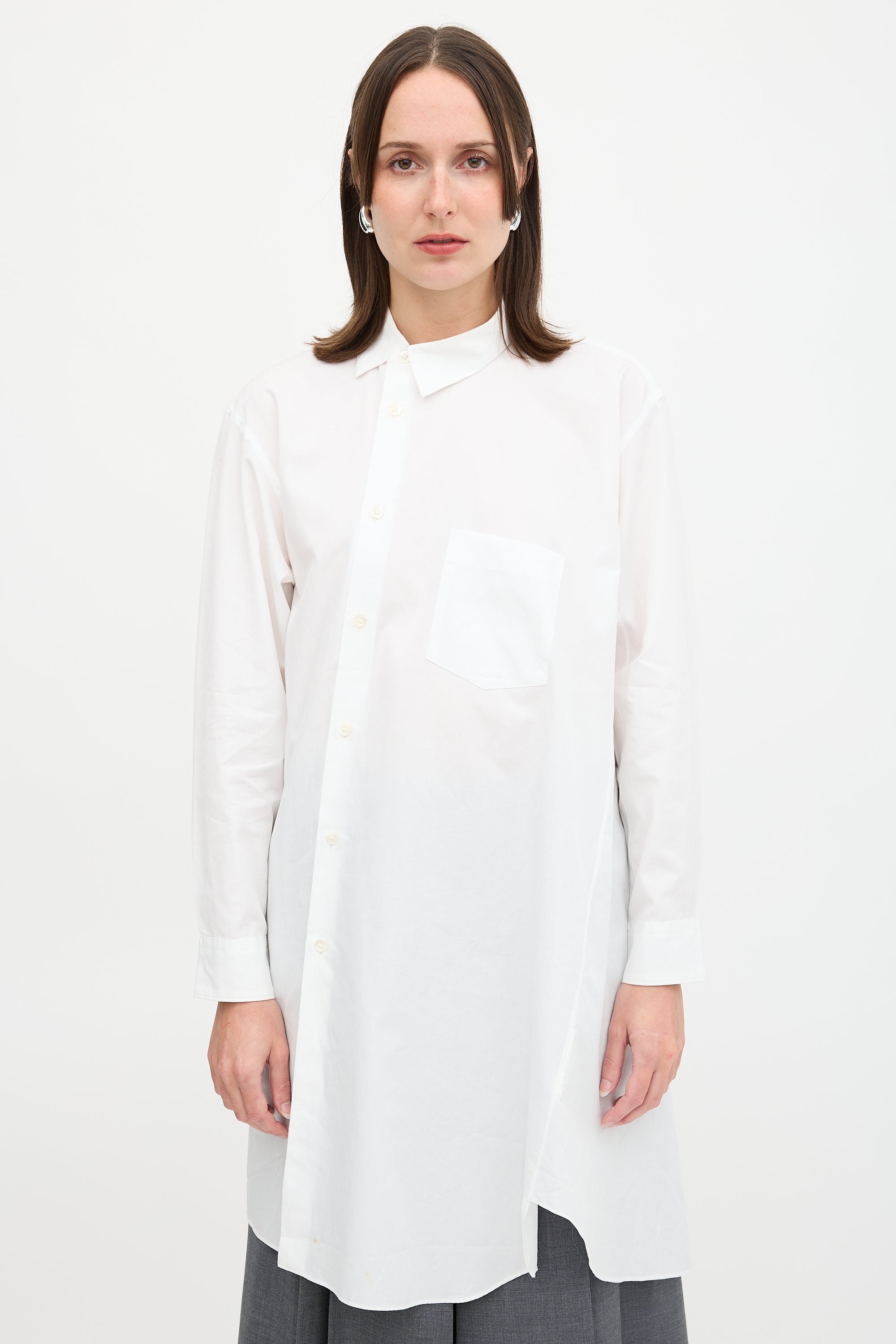 Comme des Garçons Button Up Dress