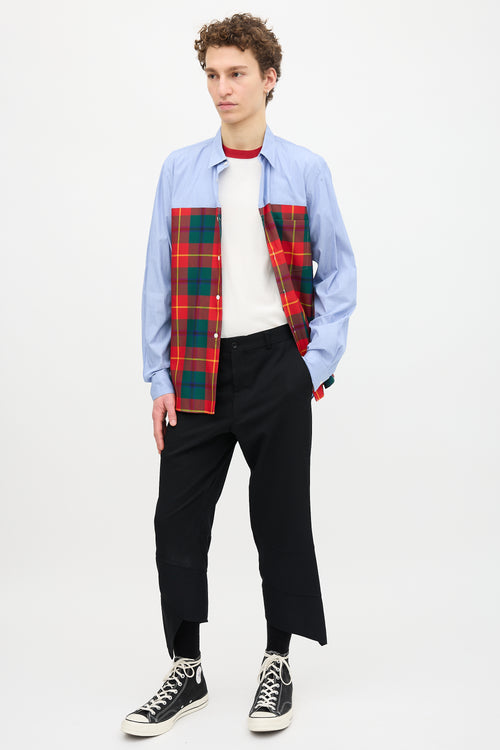 Comme des Garçons FW 2019 Asymmetric Hem Trouser