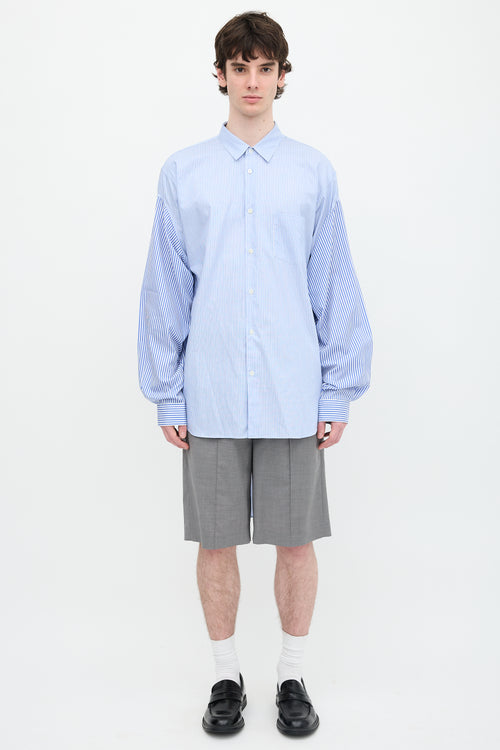 Comme des Garçons Four Sleeve Stripe Shirt