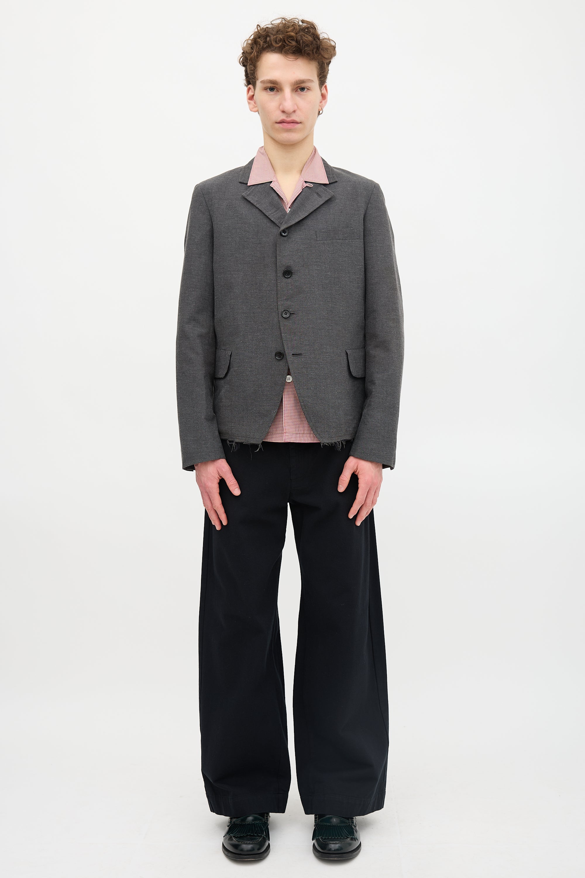 Comme des Garçons Raw Edge Blazer