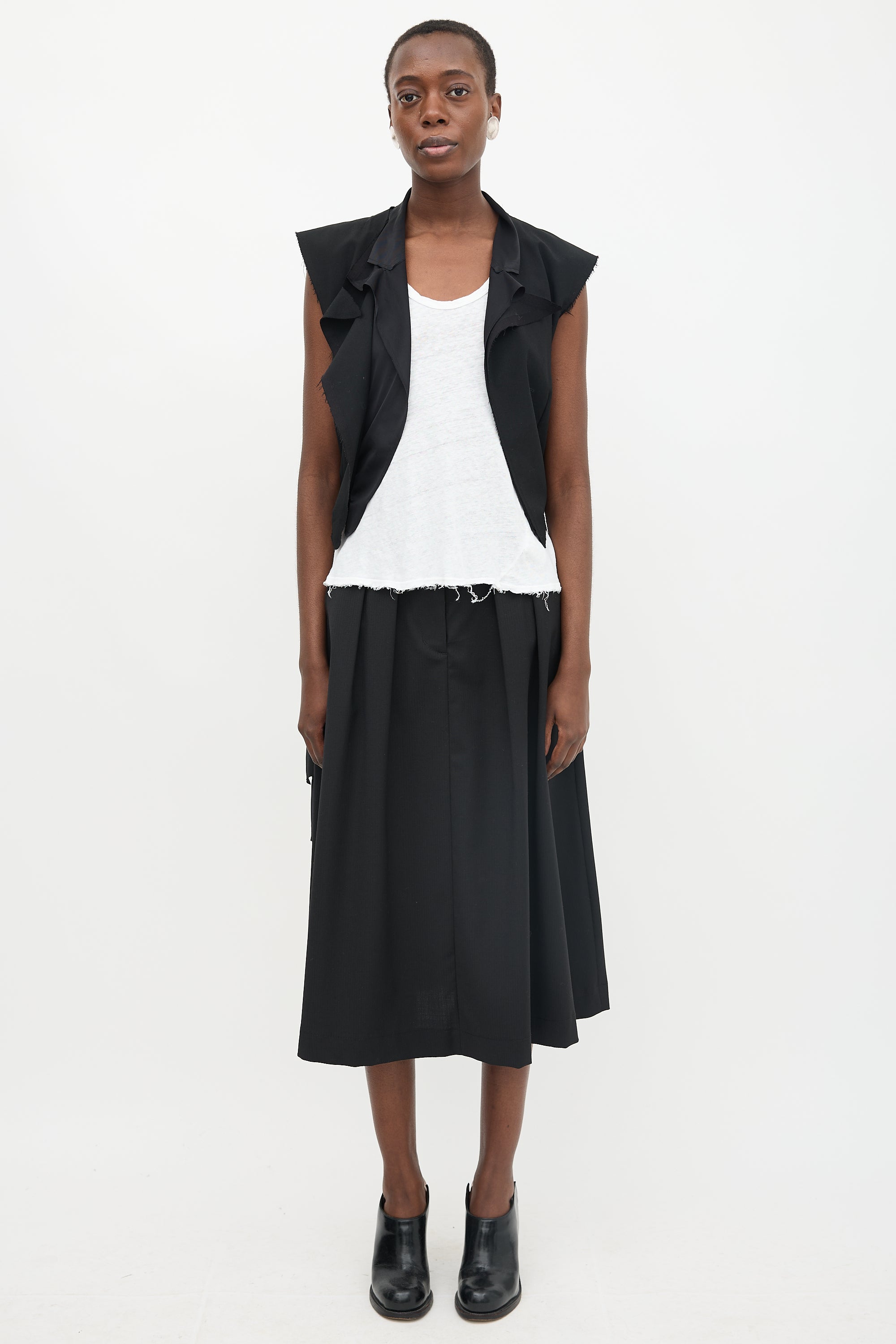 Comme des Garçons SS 2003 Wool Knotted Vest