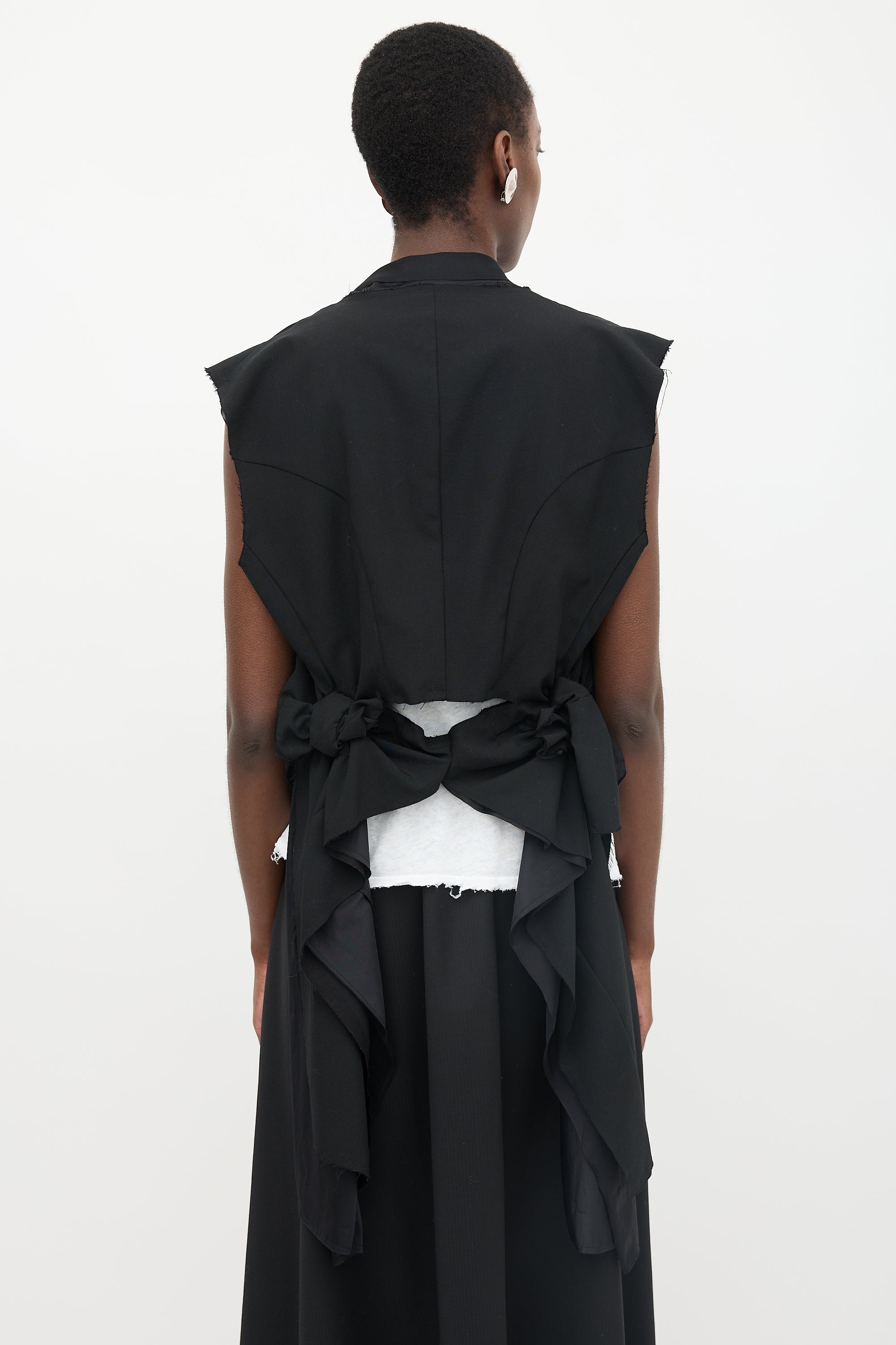 Comme des Garçons SS 2003 Wool Knotted Vest