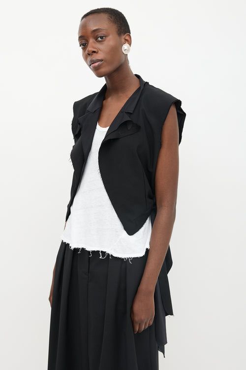 Comme des Garçons SS 2003 Wool Knotted Vest
