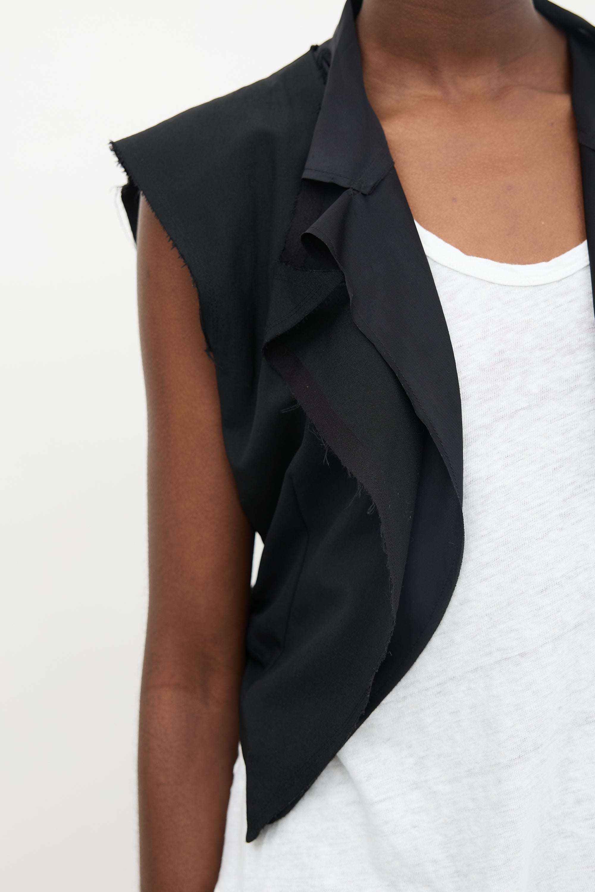 Comme des Garçons SS 2003 Wool Knotted Vest