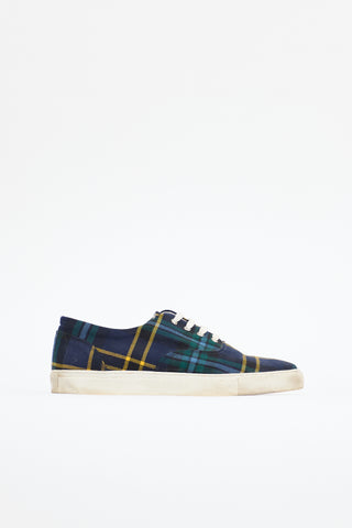 Comme des Garçons Shirt Tartan Sneaker