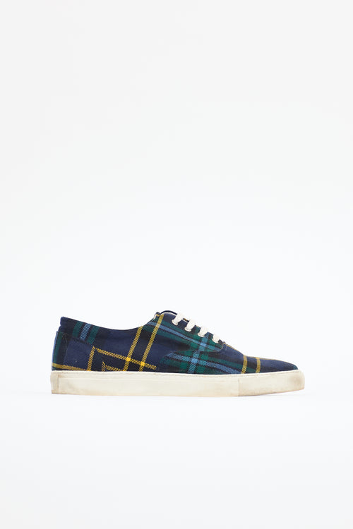 Comme des Garçons Shirt Tartan Sneaker