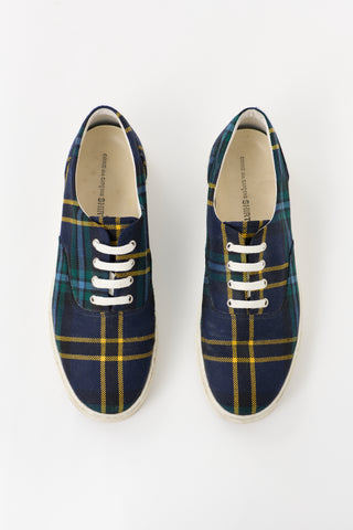 Comme des Garçons Shirt Tartan Sneaker