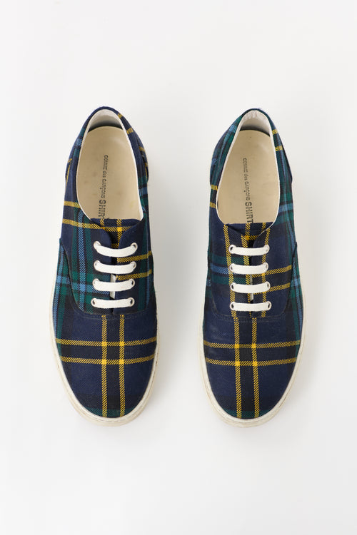 Comme des Garçons Shirt Tartan Sneaker