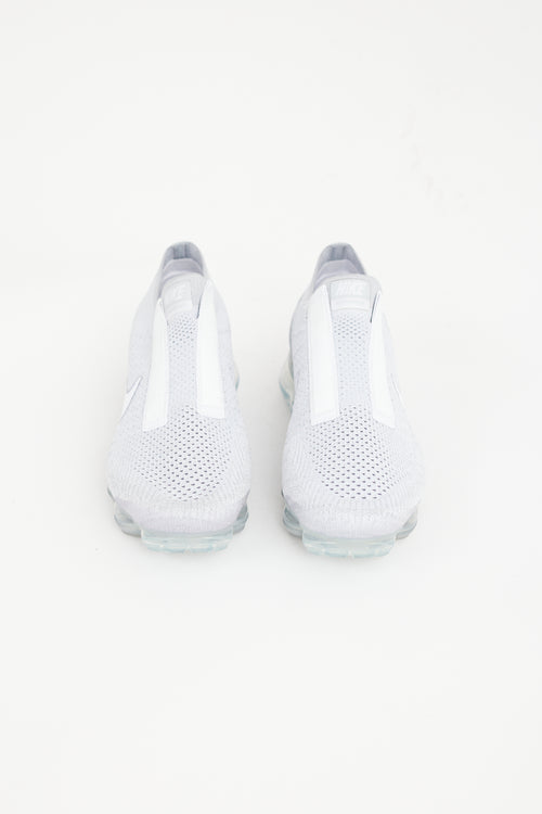 Comme Des Garcons X Nike Grey Vapormax Sneaker