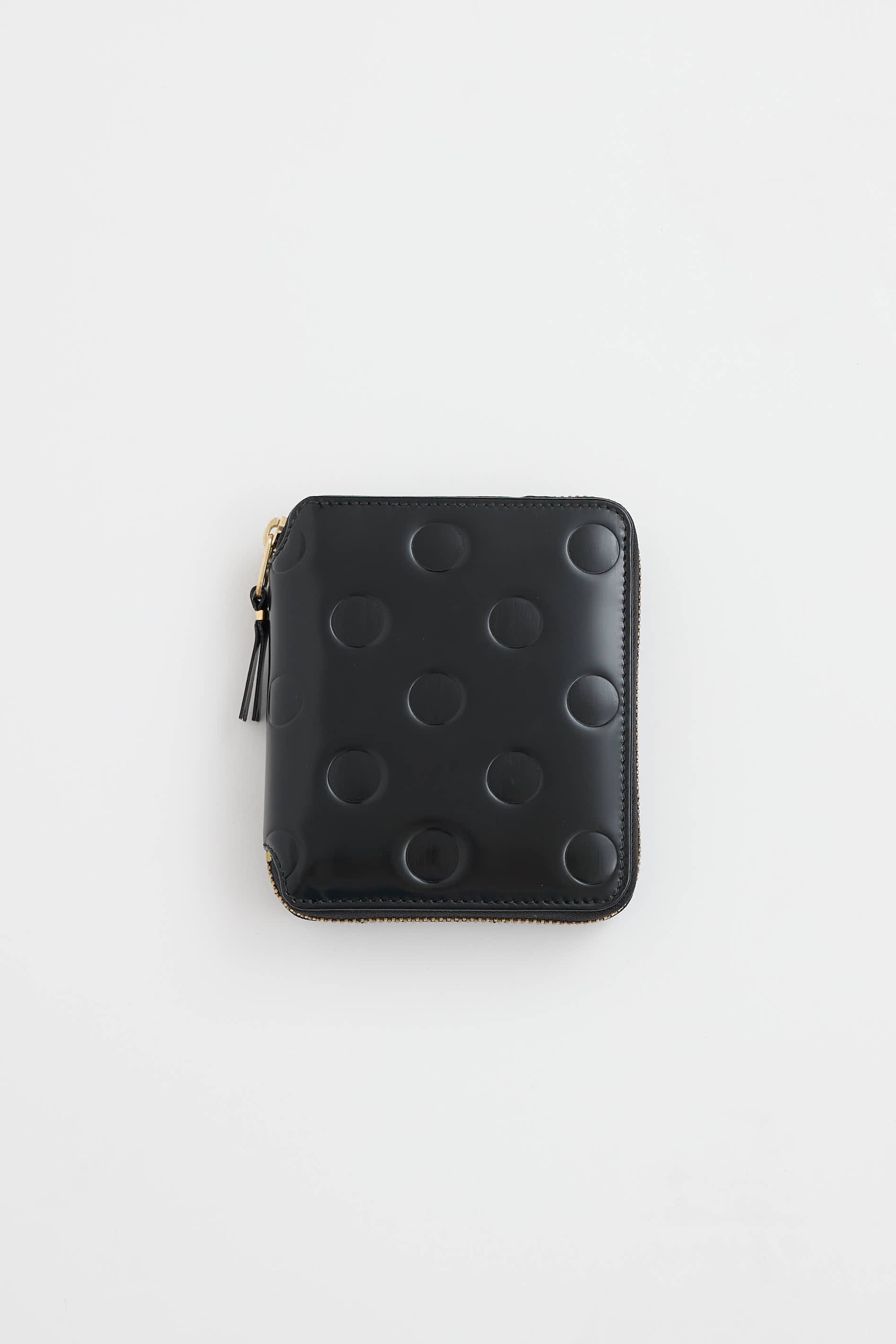 Comme des Garçons Leather Polka Dot Wallet
