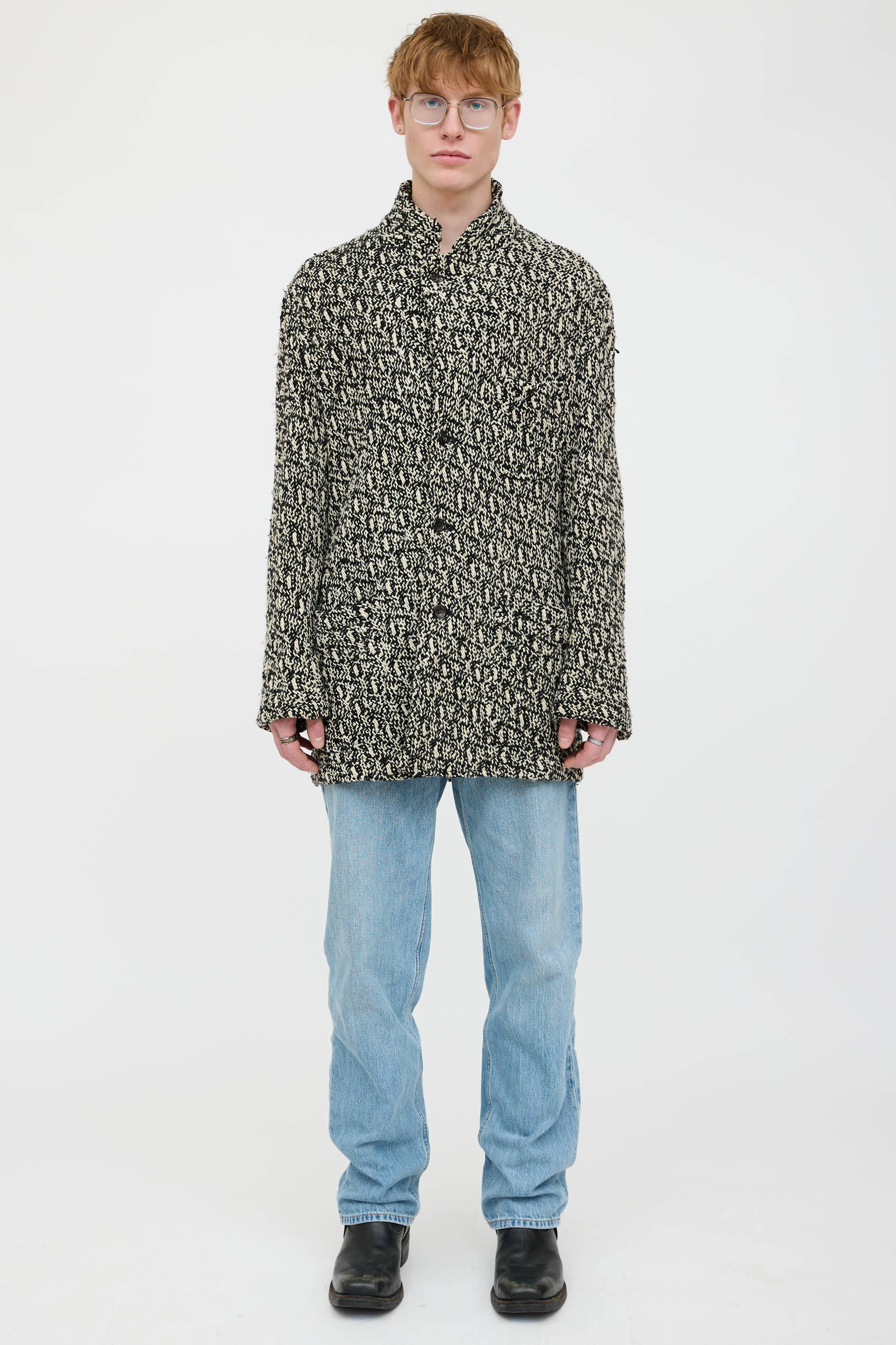 Wool Woven Coat