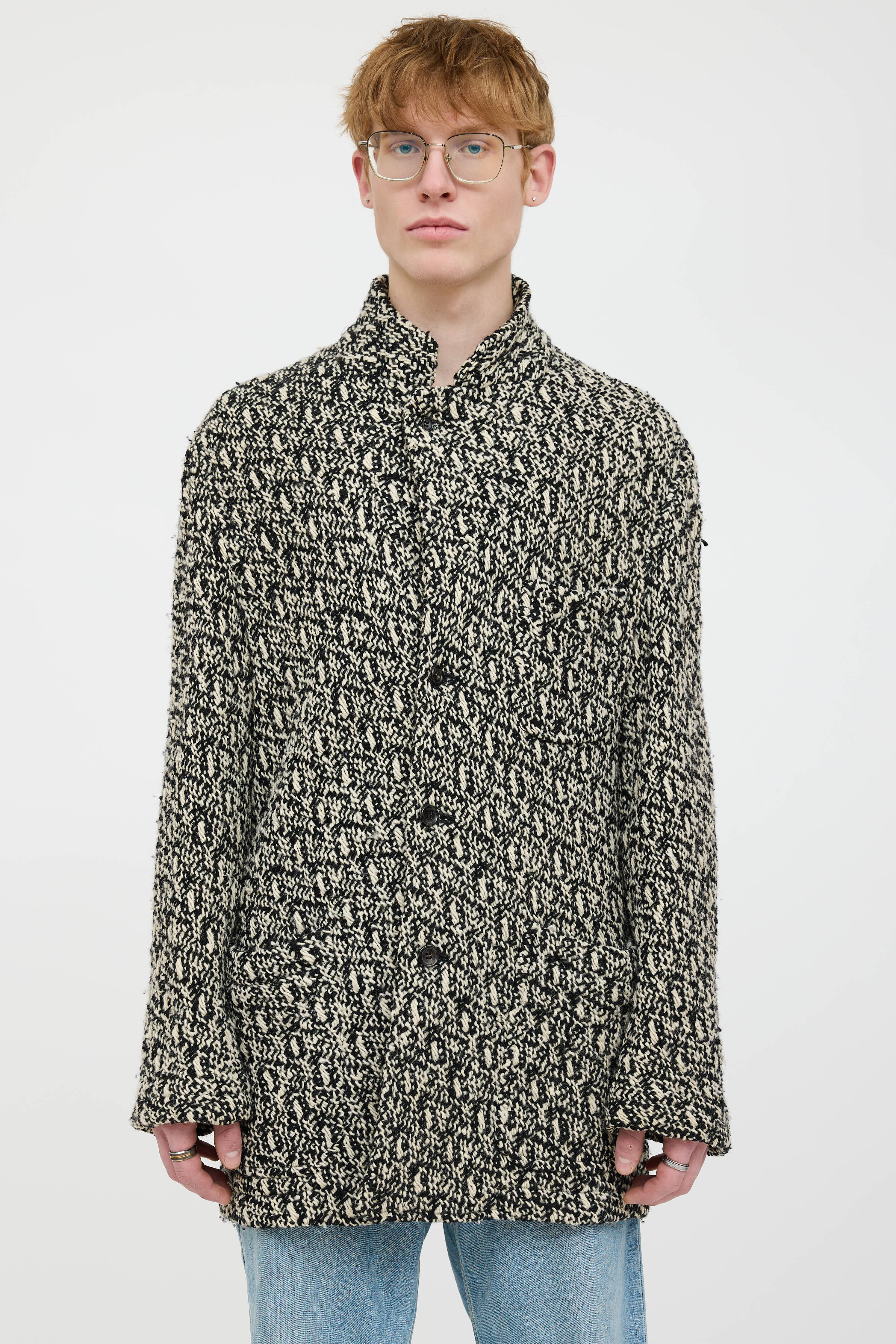 Wool Woven Coat