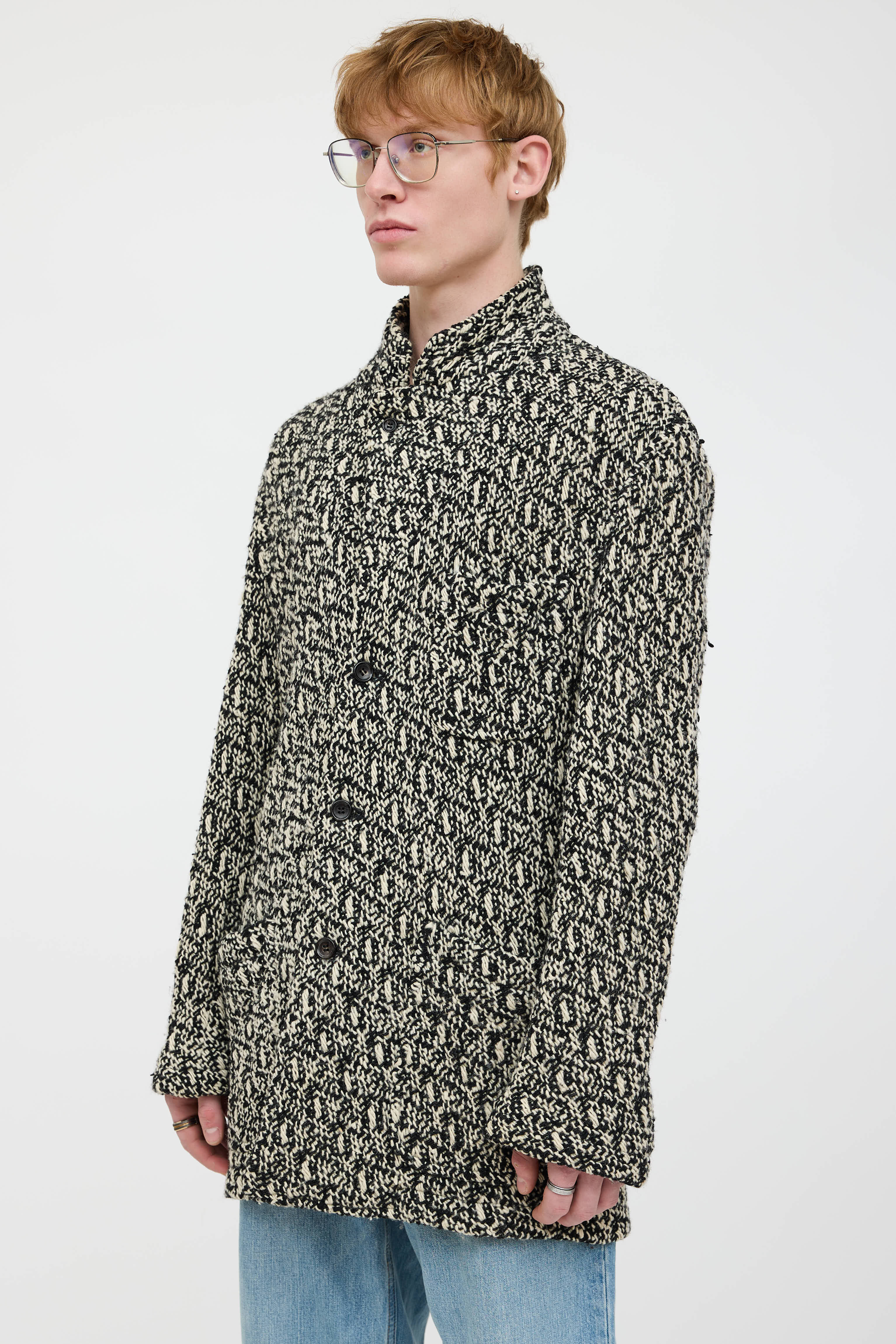 Wool Woven Coat