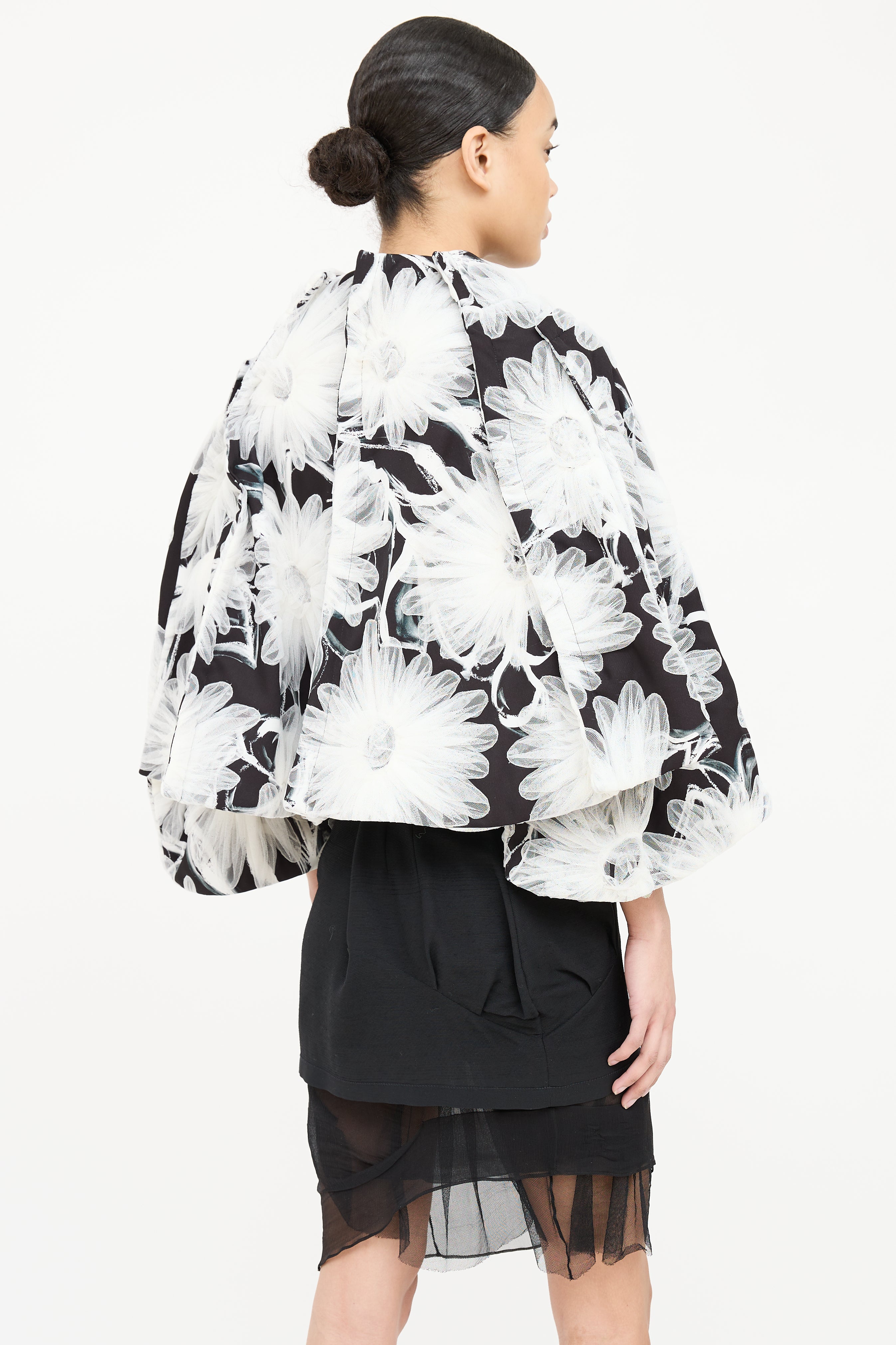 Comme des Garçons Floral Mesh Jacket