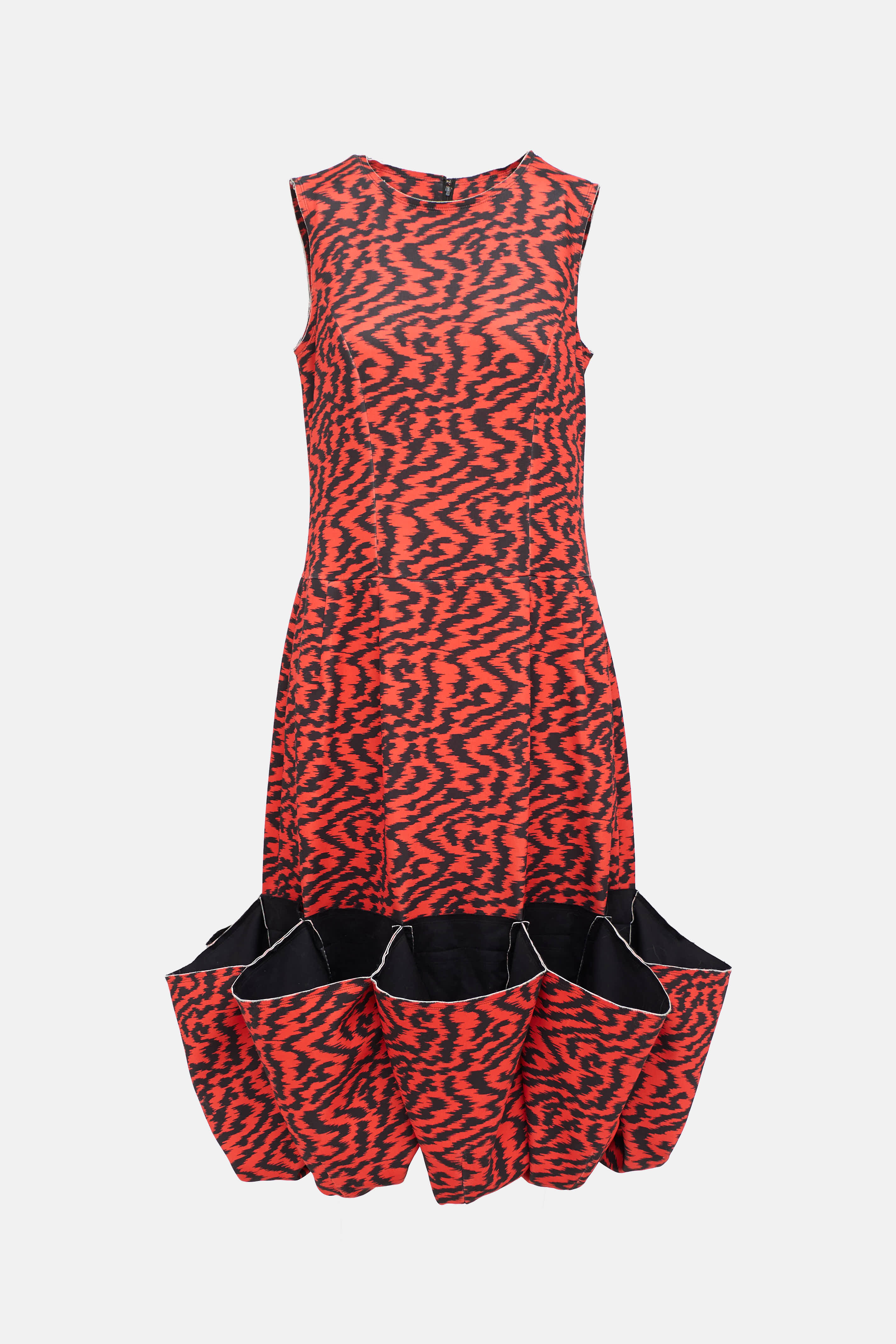 Comme des Garçons Patterned Pocket Dress