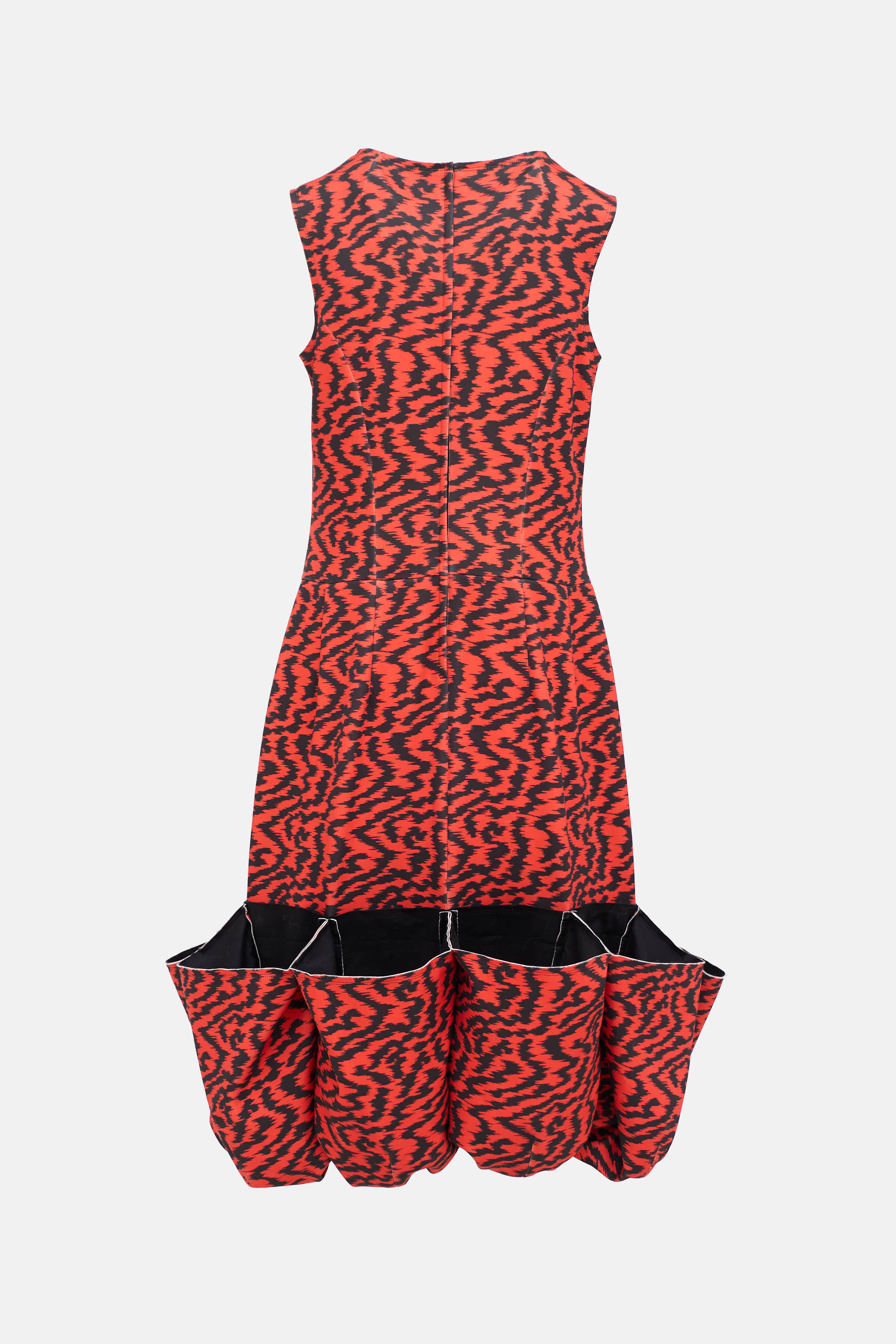  Patterned Pocket Dress