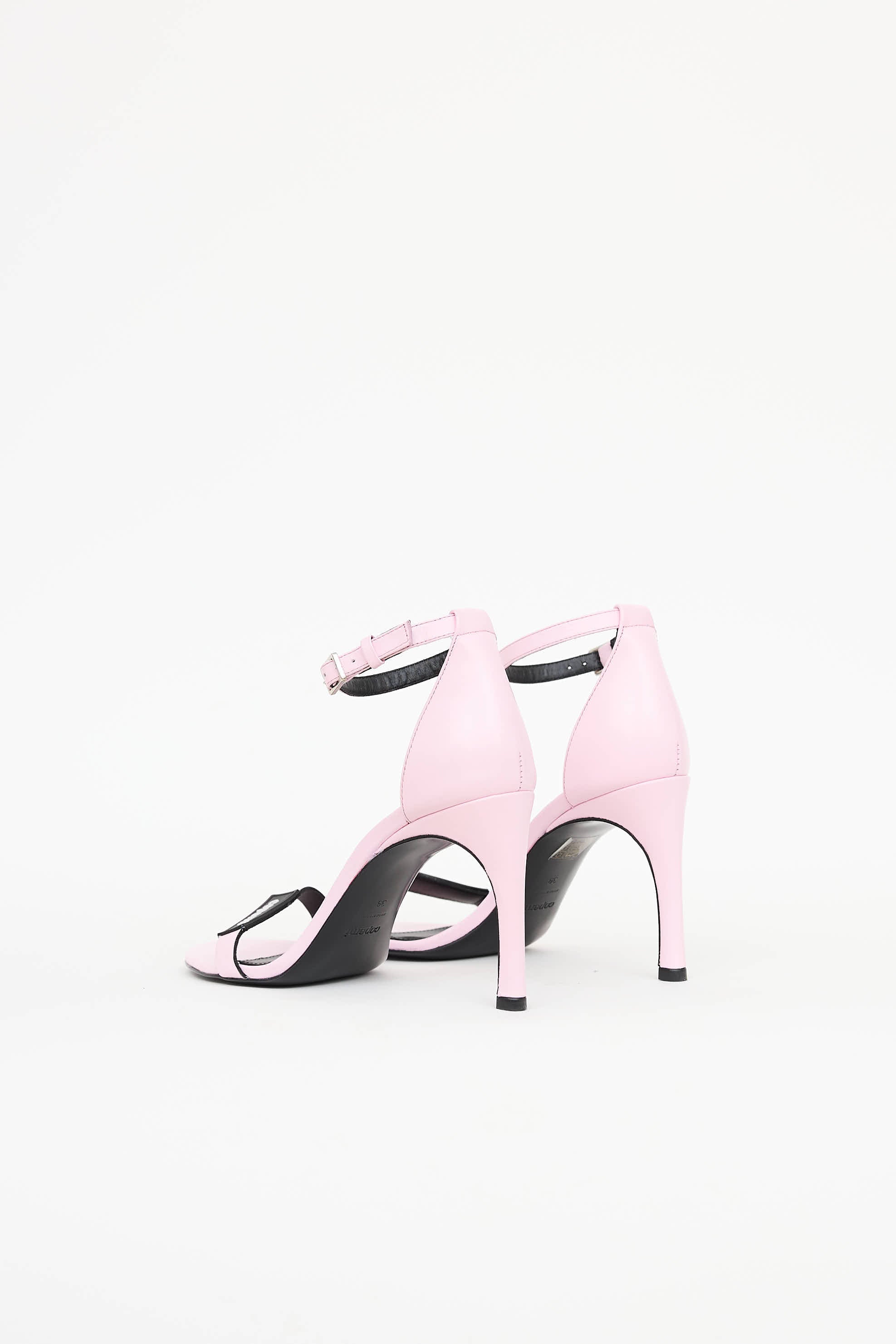 Coperni Skinny Strap Logo Heel