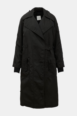 Costume National Nylon 2-in-1 Trench Coat
