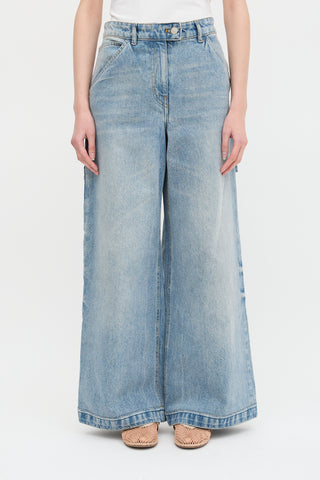 Courrèges Wide Leg Jeans