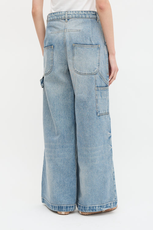 Courrèges Wide Leg Jeans