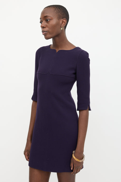 Courrèges Wool Mini Dress