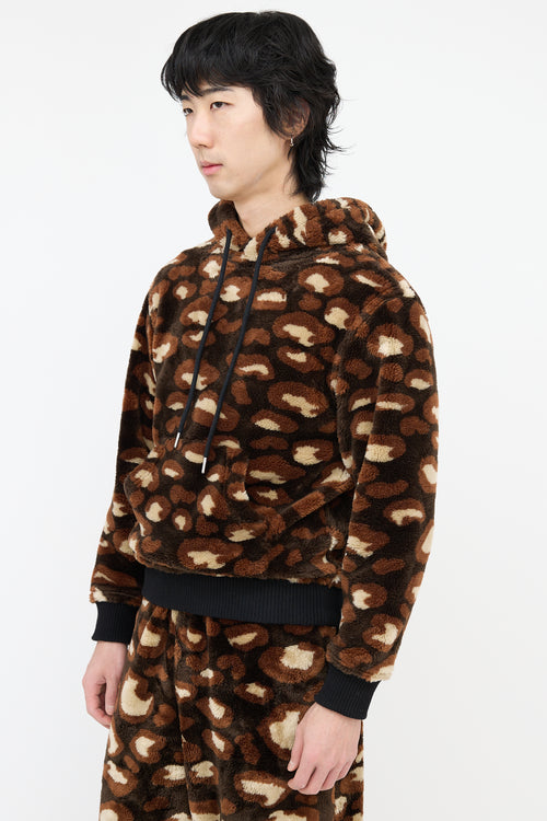 Coût de la Liberté Printed Fleece Hoodie