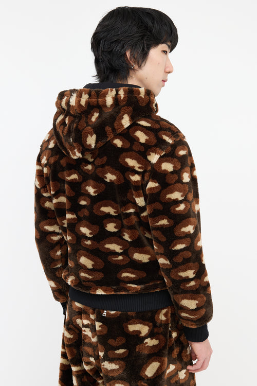 Coût de la Liberté Printed Fleece Hoodie