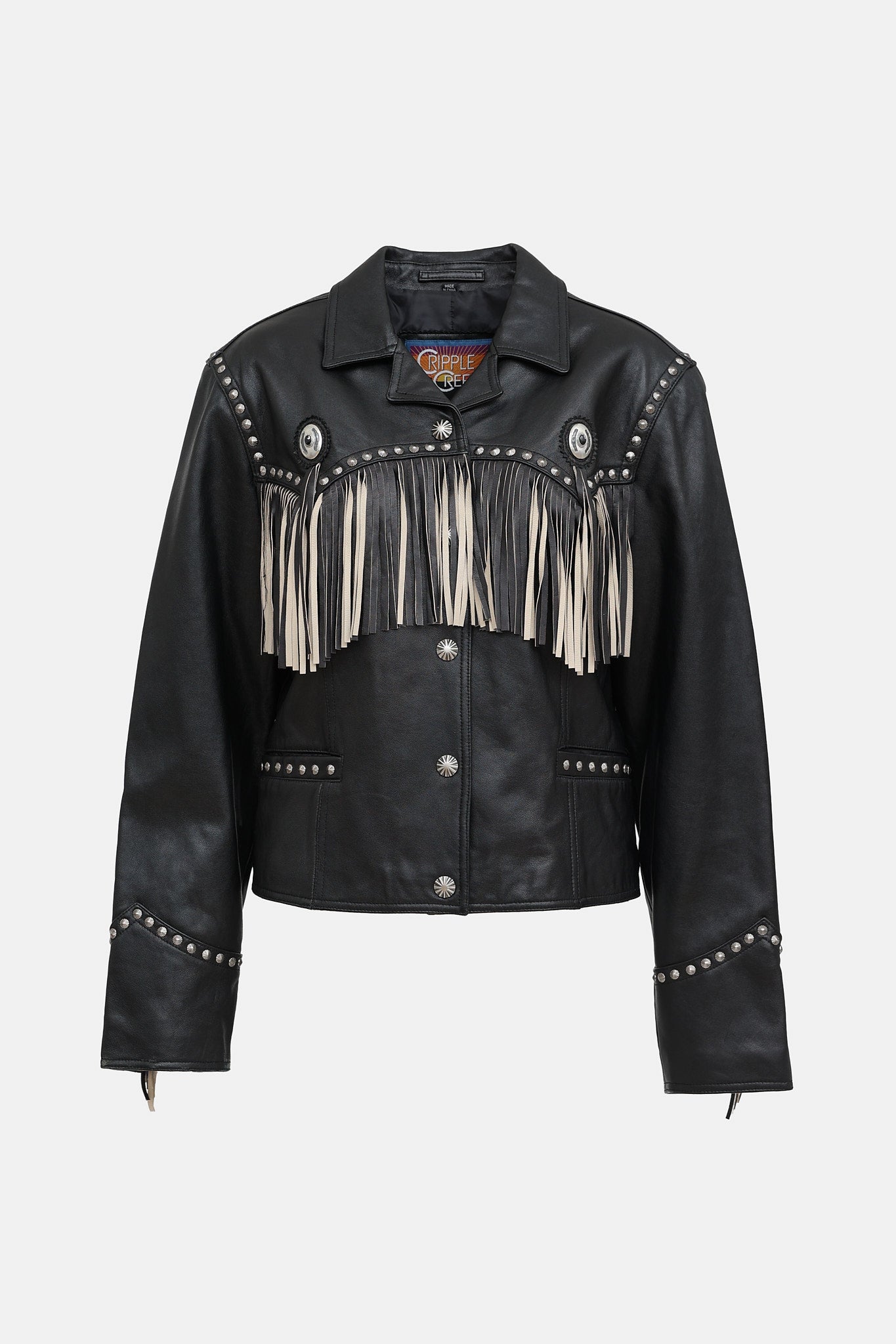 VSP Archive Fringe Leather Jacket