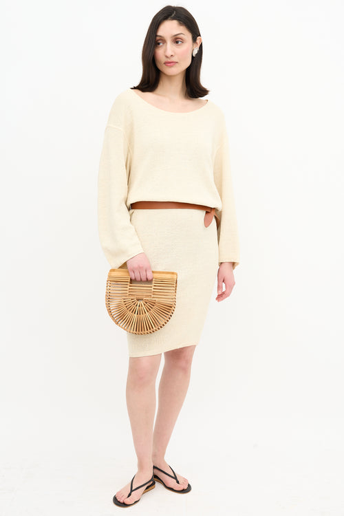Cult Gaia Bamboo Gaia's Ark Mini Bag