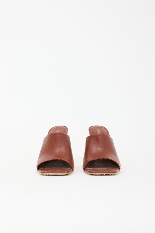 Cult Gaia Leather Astraea Sandal