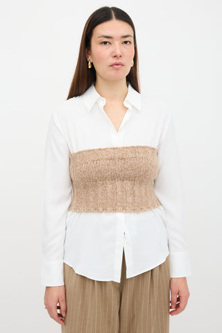Cult Gaia Virginie Knit Tube Top
