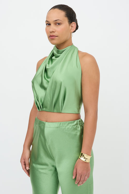Cult Gaia Satin Co-Ord Set