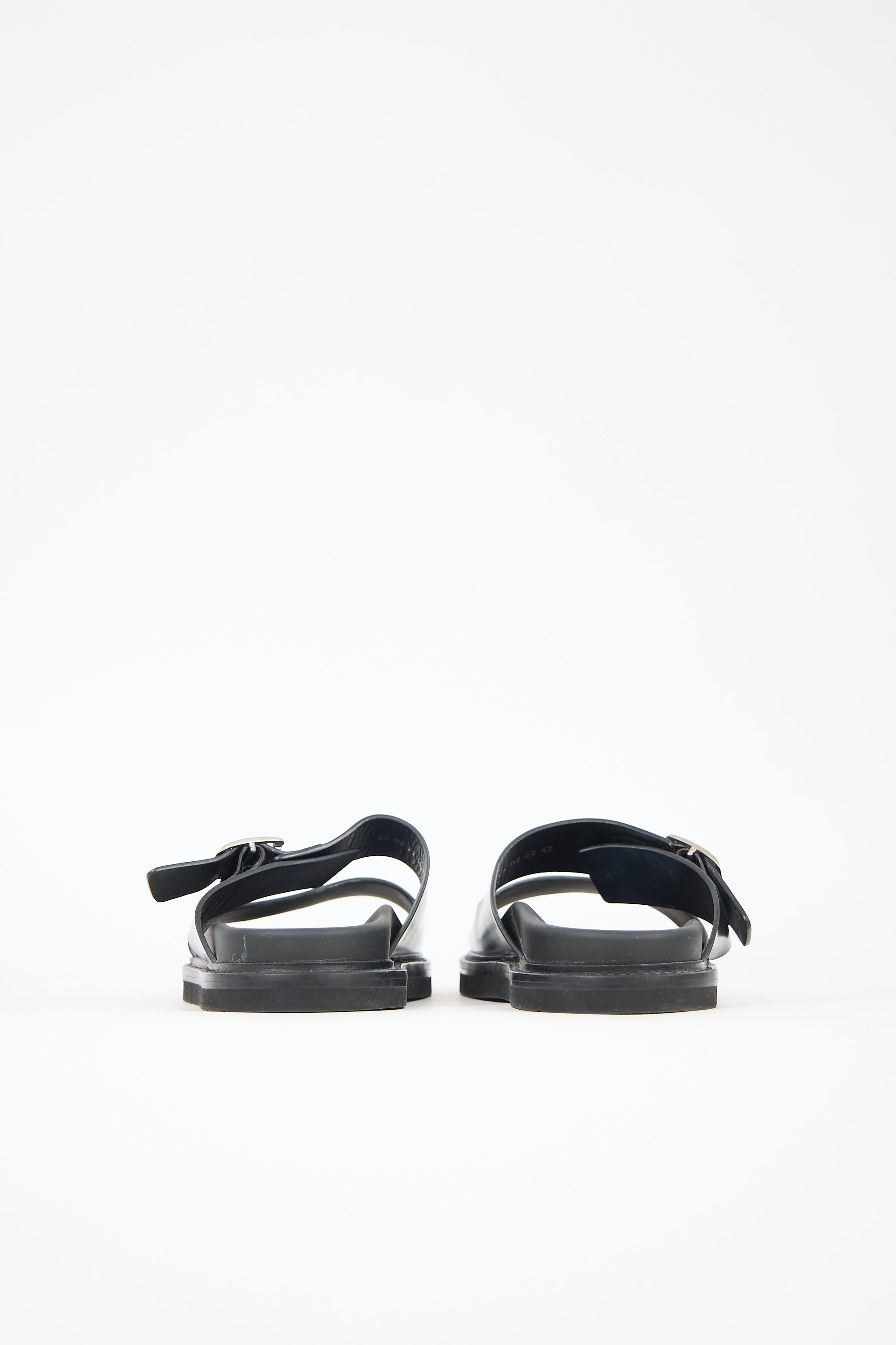 Dior Leather Aqua Sandal